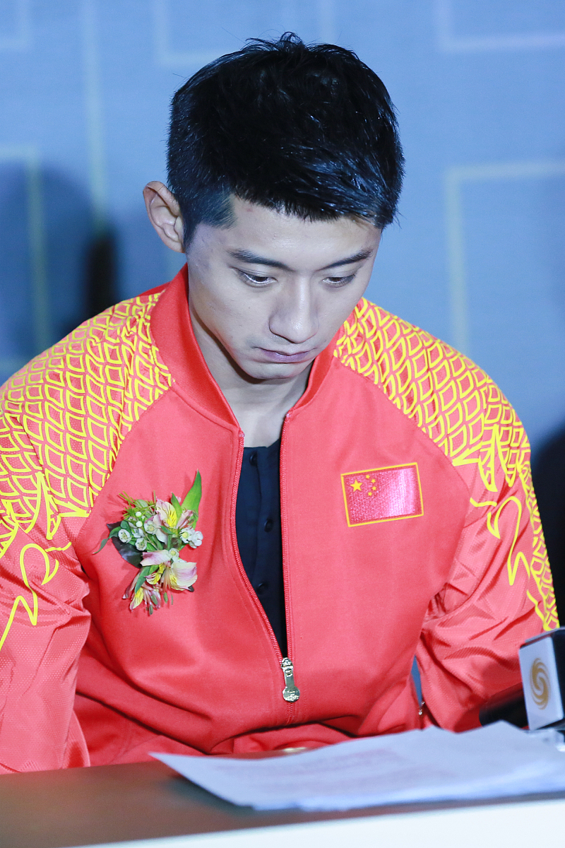 德国队力克日本队，张继科惊艳四座的简单介绍